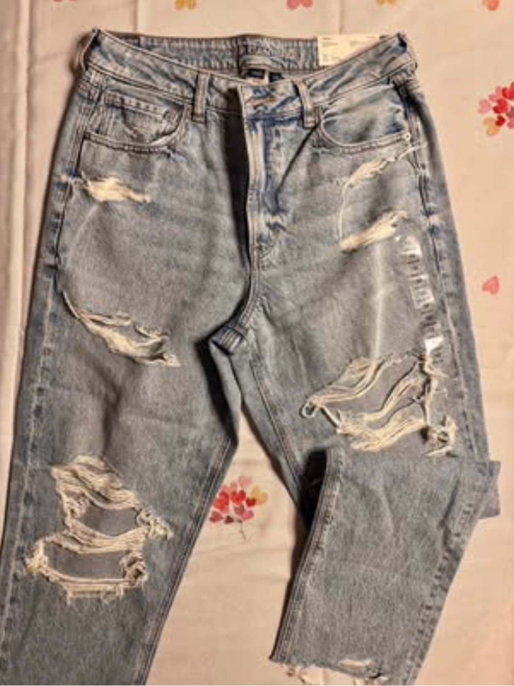 NWT - American Eagle MOM Jeans | STRIGID | Size 12 |